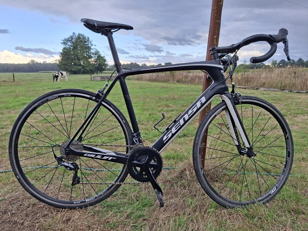 Sensa Giulia G2 full carbon maat 58 22 speed, Fietsen en Brommers, Fietsen | Racefietsen, 28 inch, Gebruikt, Carbon, 57 tot 61 cm