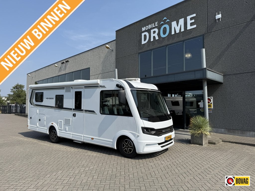 Weinsberg CaraCore 700 MEG EPLVL/AUTOMAAT/TREKHAAK/AIRCO, Caravans en Kamperen, Campers, Automaat, Ringverwarming, Fiat, Bedrijf