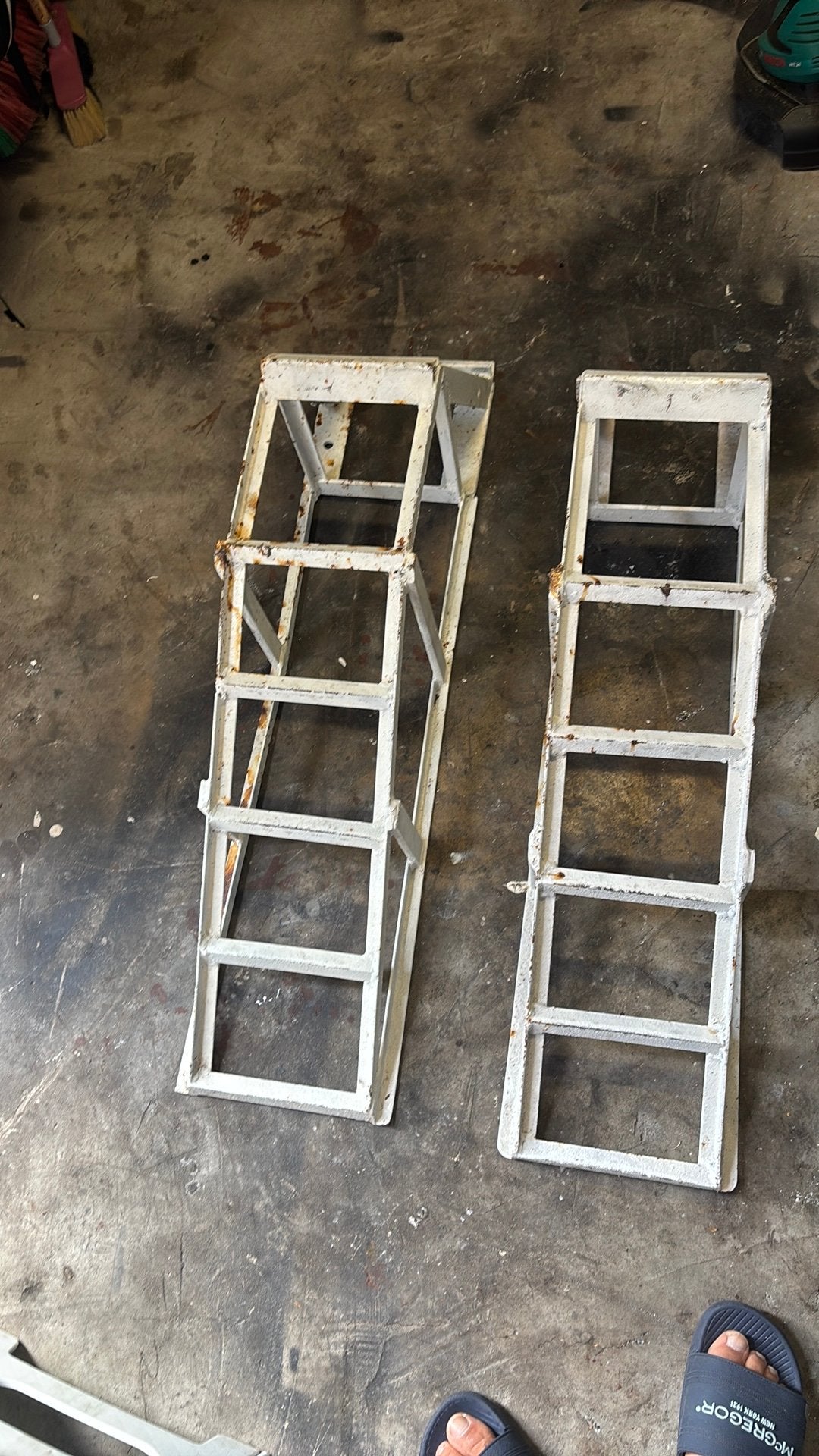 Oprijbokkrn, Ophalen, Zo goed als nieuw, Manueel, Garagekrik