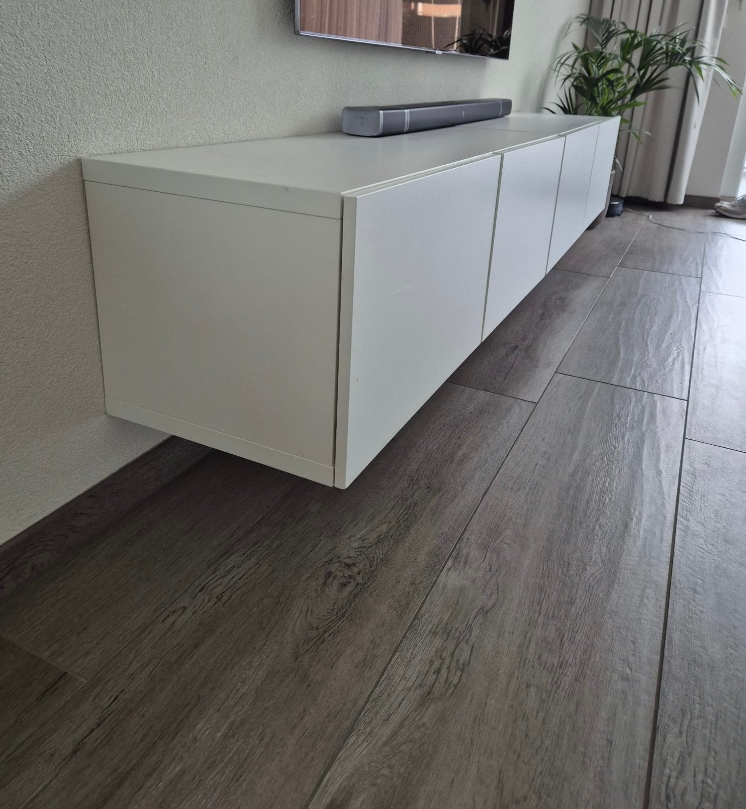 ikea besta tv meubel wit, Ophalen of Verzenden