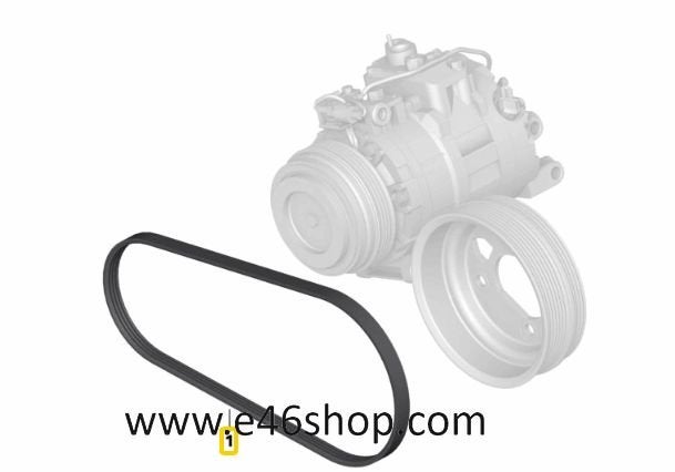 Multiriem BMW F07 F10 F11 F06 F12 F13 F01 F02 F03 E70 G15 G8, -, -, Nieuw, Ophalen of Verzenden