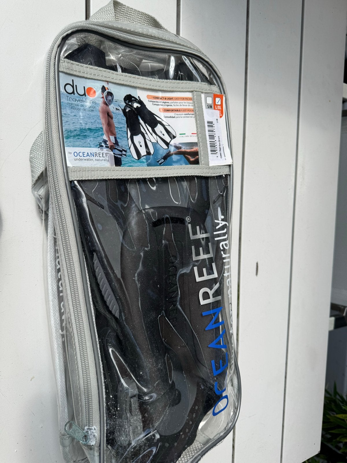 Nieuwe Ocean Reef Duo Snorkelvliezen (S/M en L/XL), Ophalen, Zo goed als nieuw, Zwem- of Duikvliezen