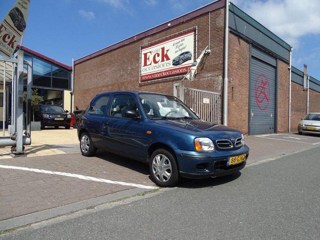 Nissan Micra 1.0 Comfort (bj 2001), Auto's, Oldtimers, Voorwielaandrijving, Stof, Origineel Nederlands, Bedrijf