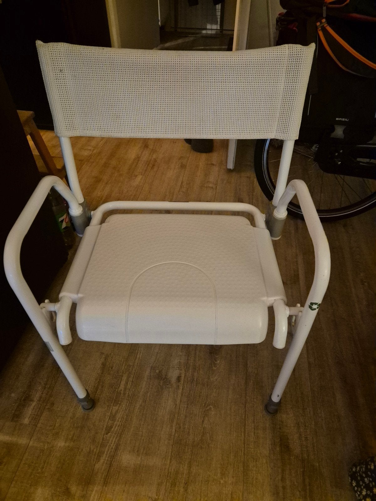te koop douche stoel inklapbaar, Ophalen, Gebruikt
