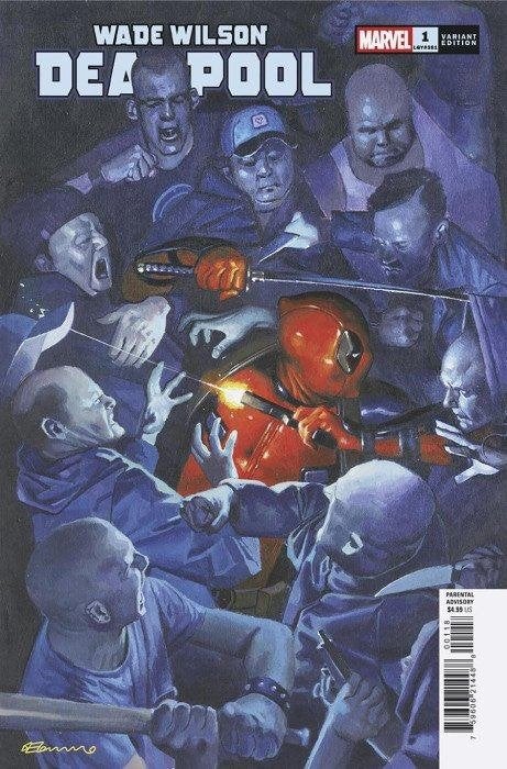 Wade Wilson Deadpool (2025) #1 Variant Retailer Incentive, Eén comic, Amerika, Marvel Comics, Verzenden
