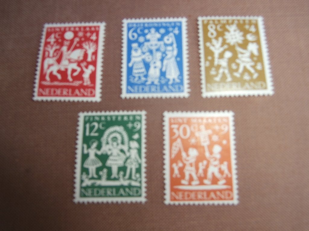 NL 1961; serie KINDERZEGELS, Verzenden, Na 1940, Postfris