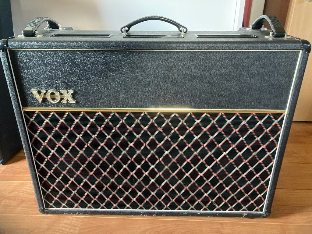 VOX AC30 TBR Model 1007 met flightcase (blue speakers !), Ophalen of Verzenden, Zo goed als nieuw, Minder dan 50 watt
