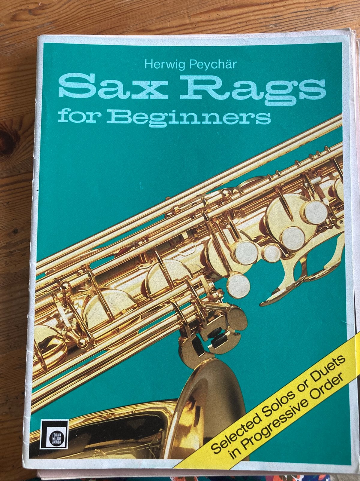 Sax Rags for Beginners, Herwig Peychär, Gebruikt, Saxofoon, Overige soorten, Ophalen of Verzenden
