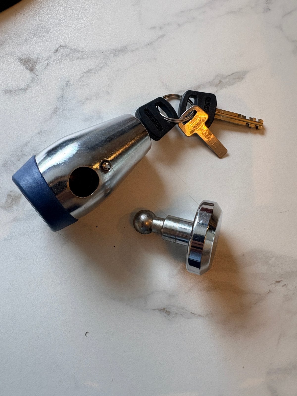 Abus motorslot, Ophalen, Zo goed als nieuw