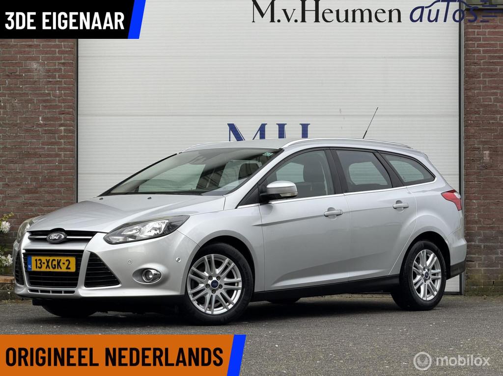 Ford Focus Wagon 1.6 EcoBoost Nieuwe APK rijdt goed, Gebruikt, Zwart, 4 cilinders, 150 pk