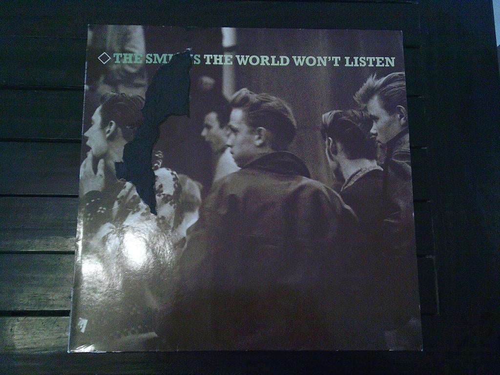 the smiths lp, Cd's en Dvd's, Vinyl | Pop, Ophalen, Gebruikt, 1980 - 1989, Inclusief binnenhoes
