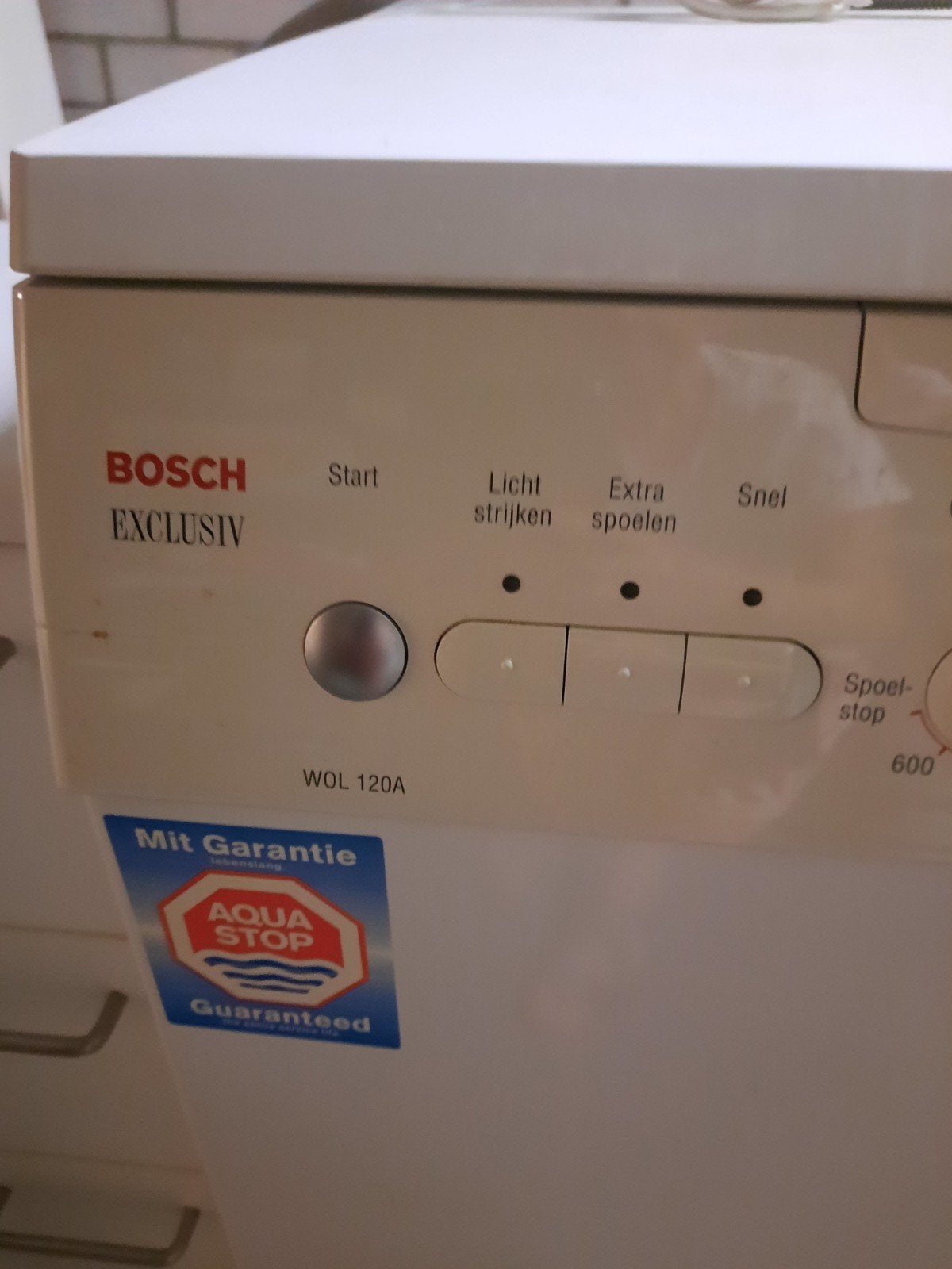 bosch wasmachine bovenlader, Witgoed en Apparatuur, Vriezers en Diepvrieskisten, Ophalen, Gebruikt, 85 tot 120 cm