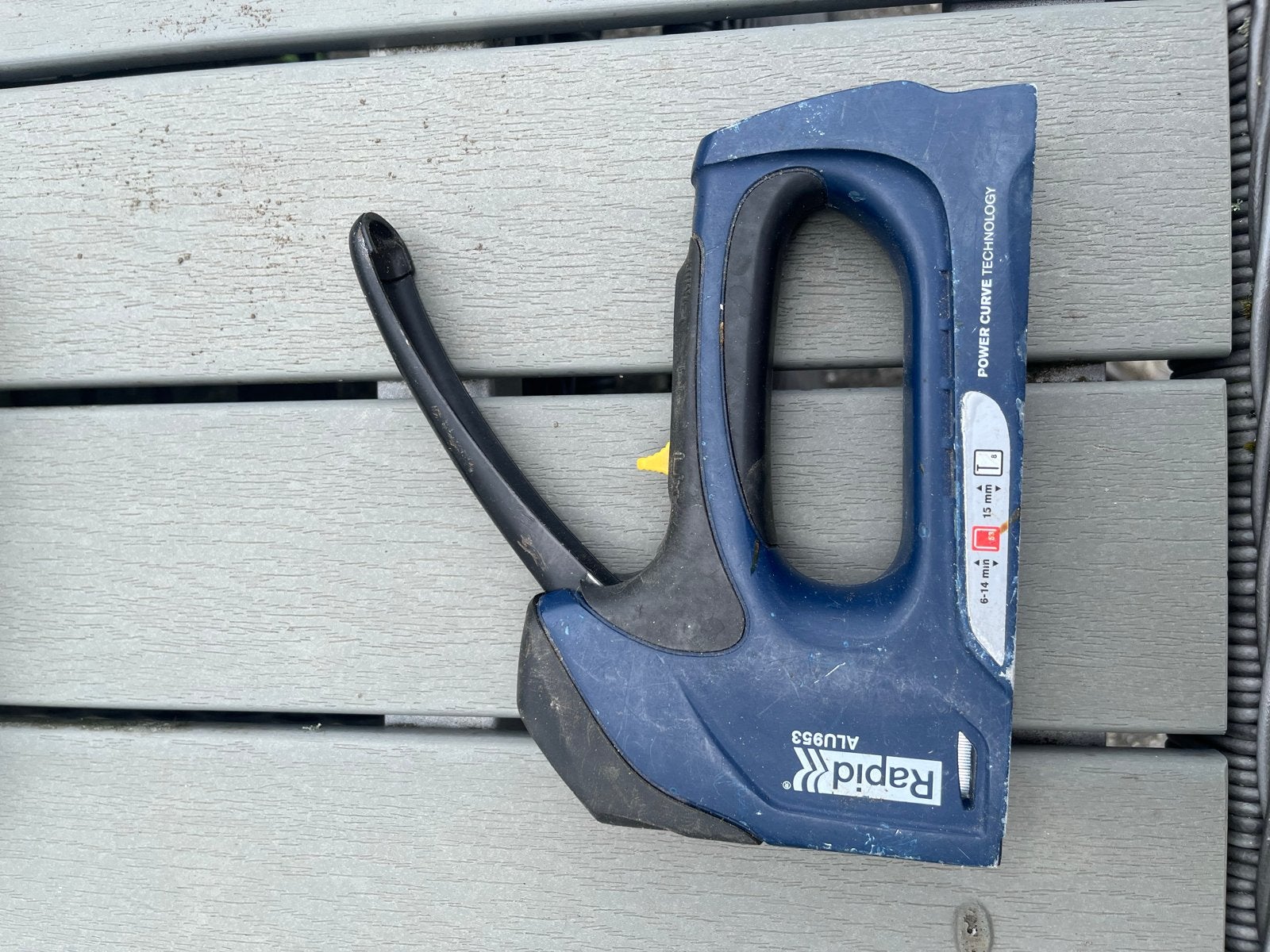 Rapid ALU953 Nietmachine - Handige tacker voor diverse kluss, Ophalen of Verzenden, Gebruikt