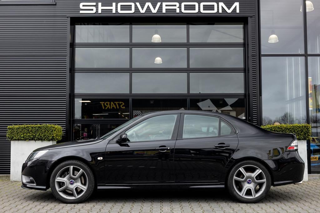 Saab 9-3 Turbo X 2.8 T V6, Memory, Zwitsers Bose, Nieuwstaat, Auto's, Saab, Automaat, Gebruikt, Zwart, Bedrijf