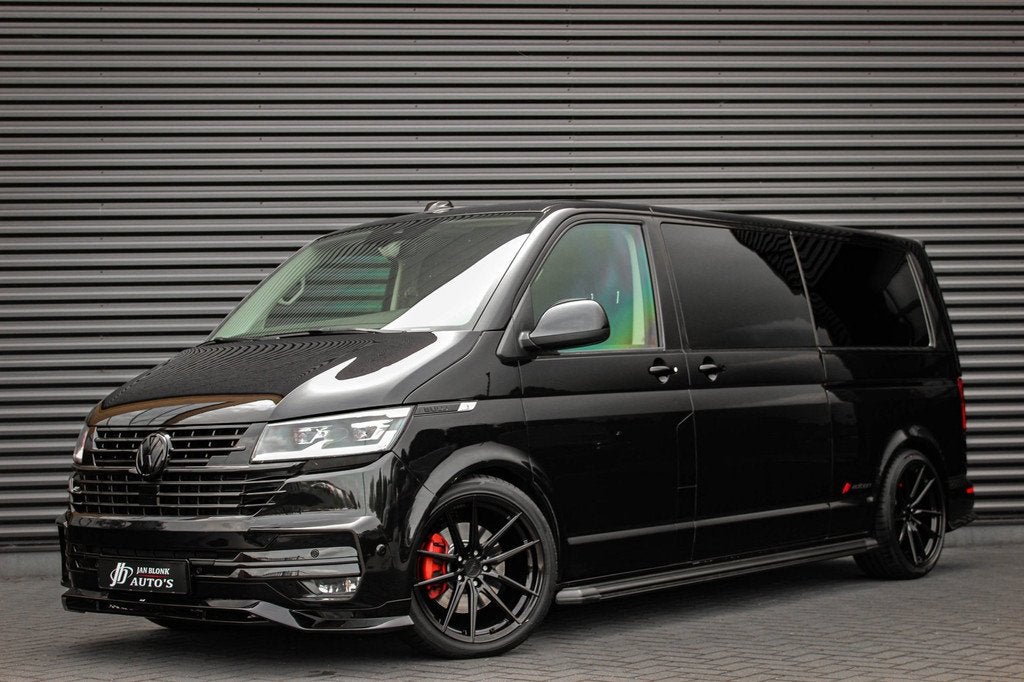 Volkswagen Transporter 2.0 TDI L2H1 199PK JB-EDITION DSG / P, 4 cilinders, Volkswagen, Zwart, Origineel Nederlands