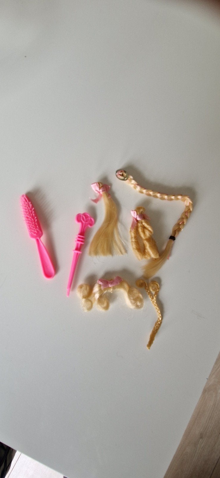 Barbie vintage haarstukjes, Ophalen of Verzenden, Zo goed als nieuw, Pop