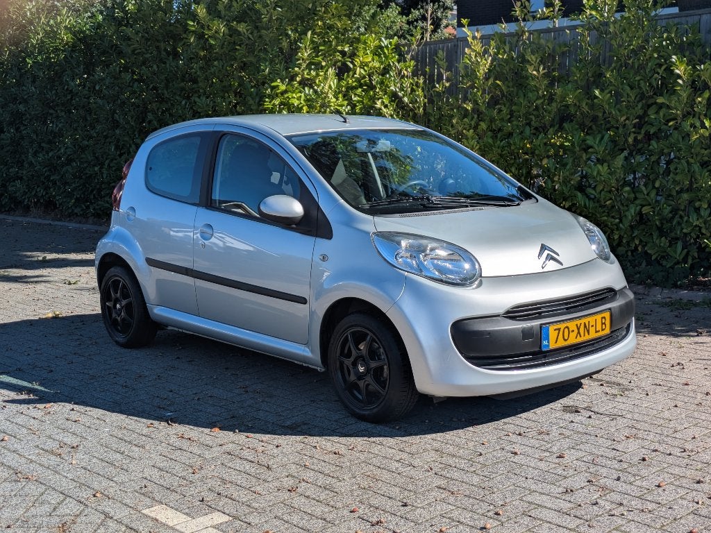 Citroen C1 Automaat 5dr - Airco - 2e eig. - Goed onderhouden, Stof, Metallic lak, 4 stoelen, C1
