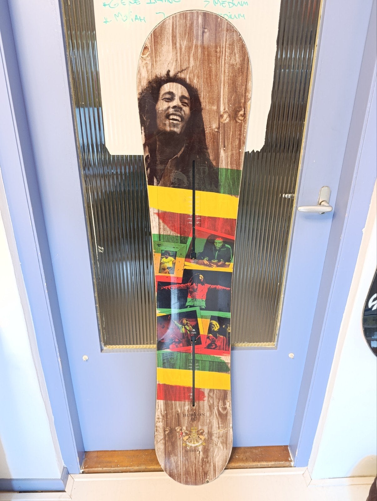 Vintage Burton Whammy Bar Bob Marley Snowboard, Ophalen of Verzenden, Gebruikt, Board