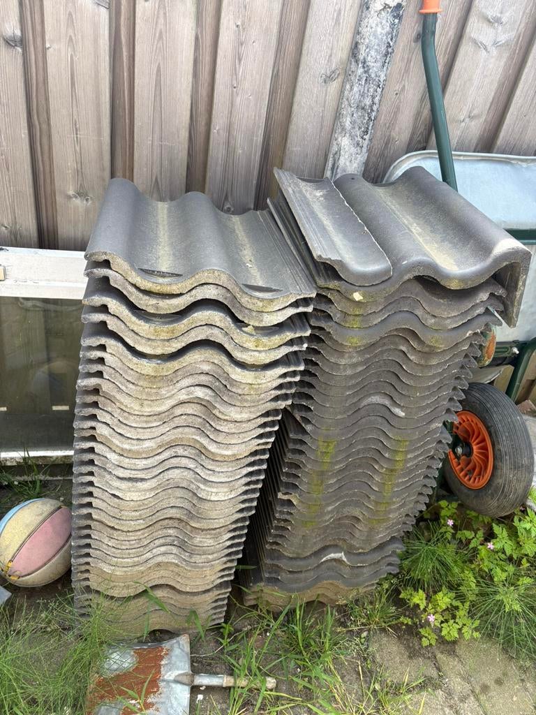 Lowpitch Dakpannen, Ophalen, Steen of Klei, Zo goed als nieuw, 15 m² of meer