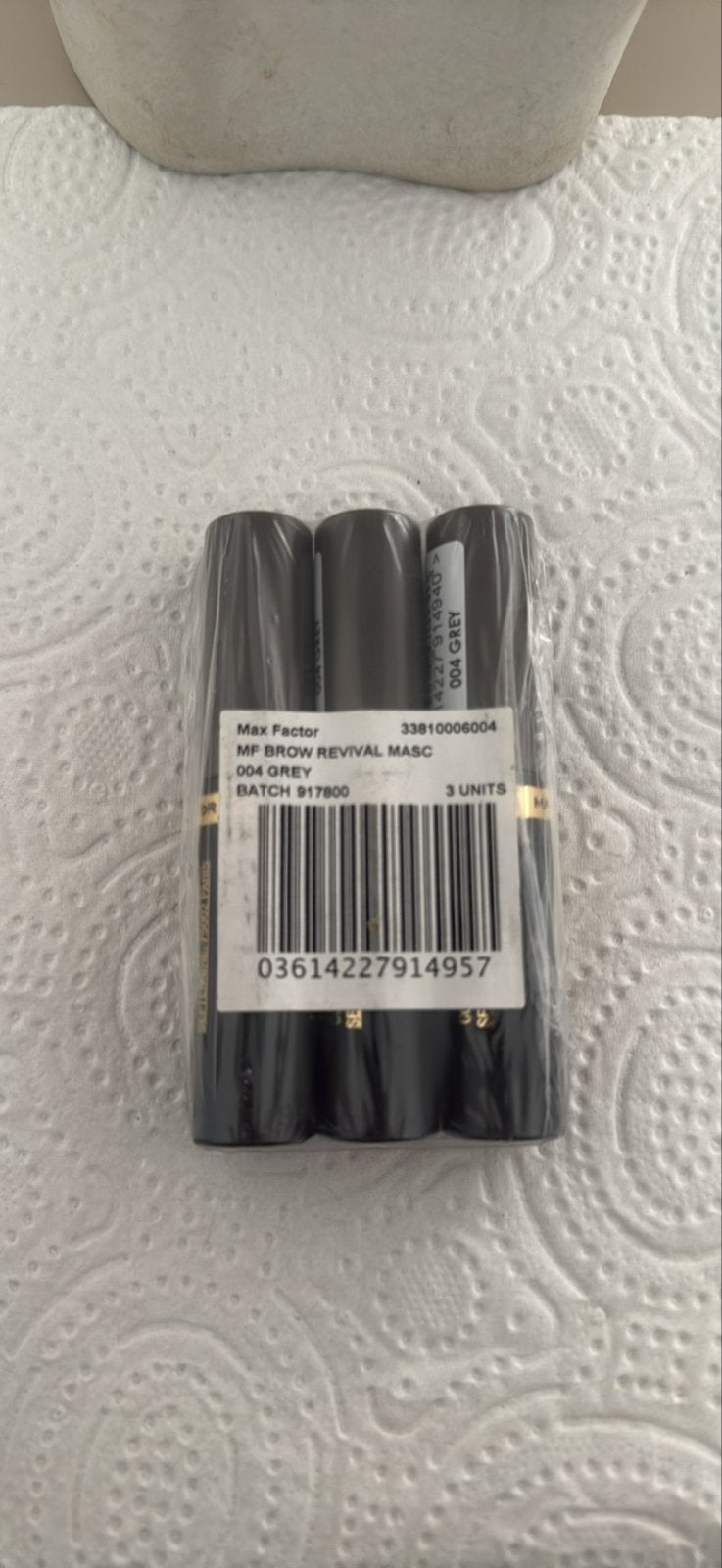Max Factor Glow Revival Mascara 004 Grey (3 stuks), Ogen, Nieuw, Ophalen of Verzenden, Make-up