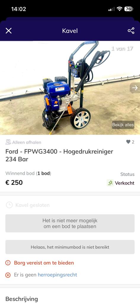 Hogedrukreiniger,s