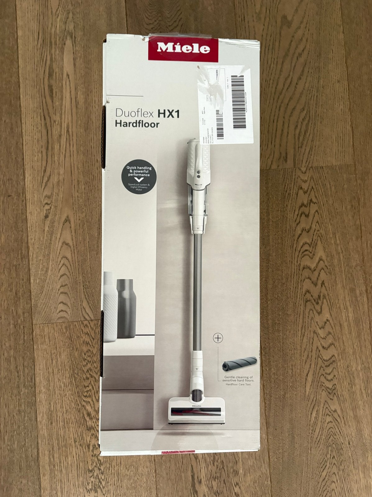 Miele Duoflex HX1 Hardfloor Steelstofzuiger - Nieuw in doos, Ophalen of Verzenden, Miele, Reservoir, Steelstofzuiger