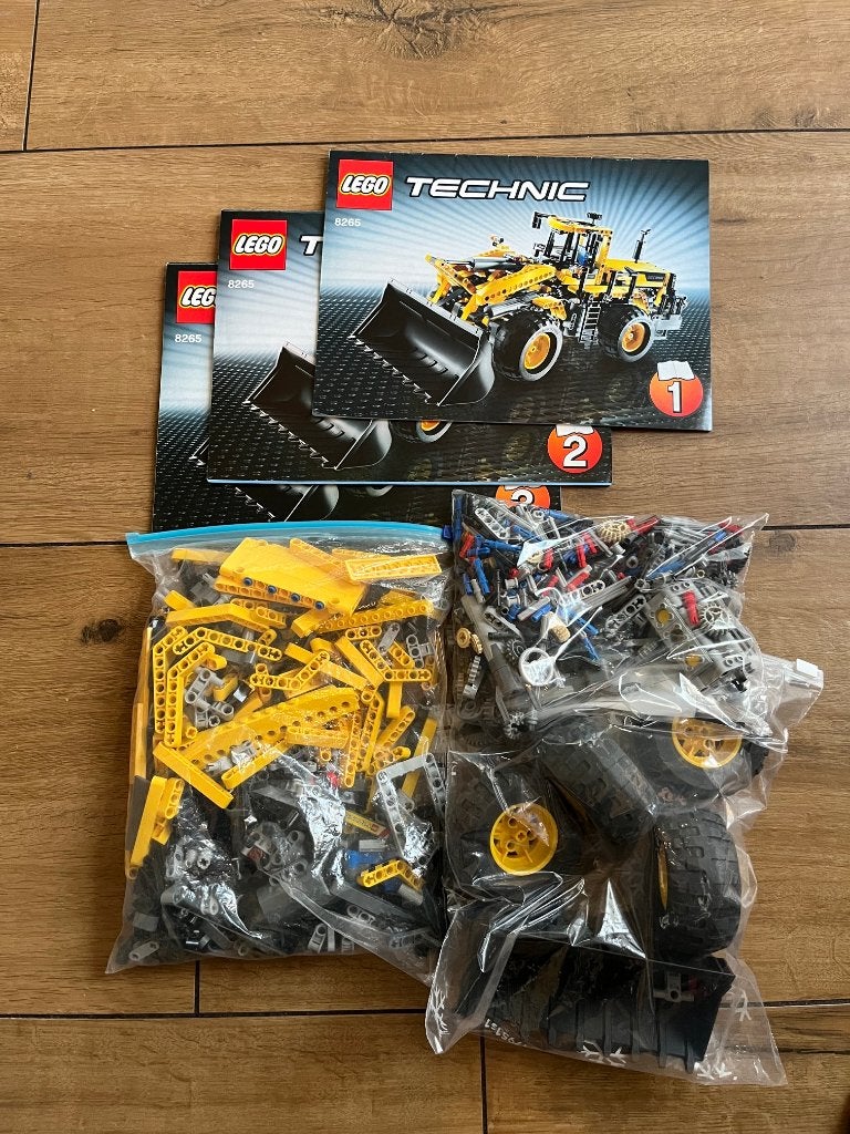 Lego Technic - 8265 - Zware graafmachine, Kinderen en Baby's, Speelgoed | Duplo en Lego, Gebruikt, Lego.com/service, Ophalen of Verzenden