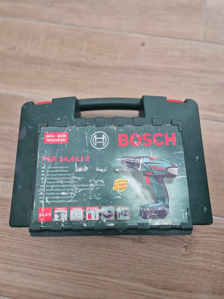 Bosch PSR 14,4 Li-2 accuschroefmachine, Ophalen of Verzenden, Gebruikt, Minder dan 400 watt, Boor- en Schroefmachine