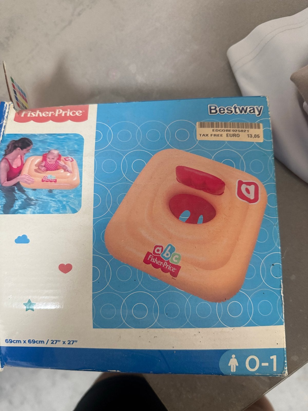 Fisher-Price Bestway Baby Zwemband 0-1 jaar, Kinderen en Baby's, Speelgoed | Babyspeelgoed, Ophalen of Verzenden, Nieuw, Overige typen