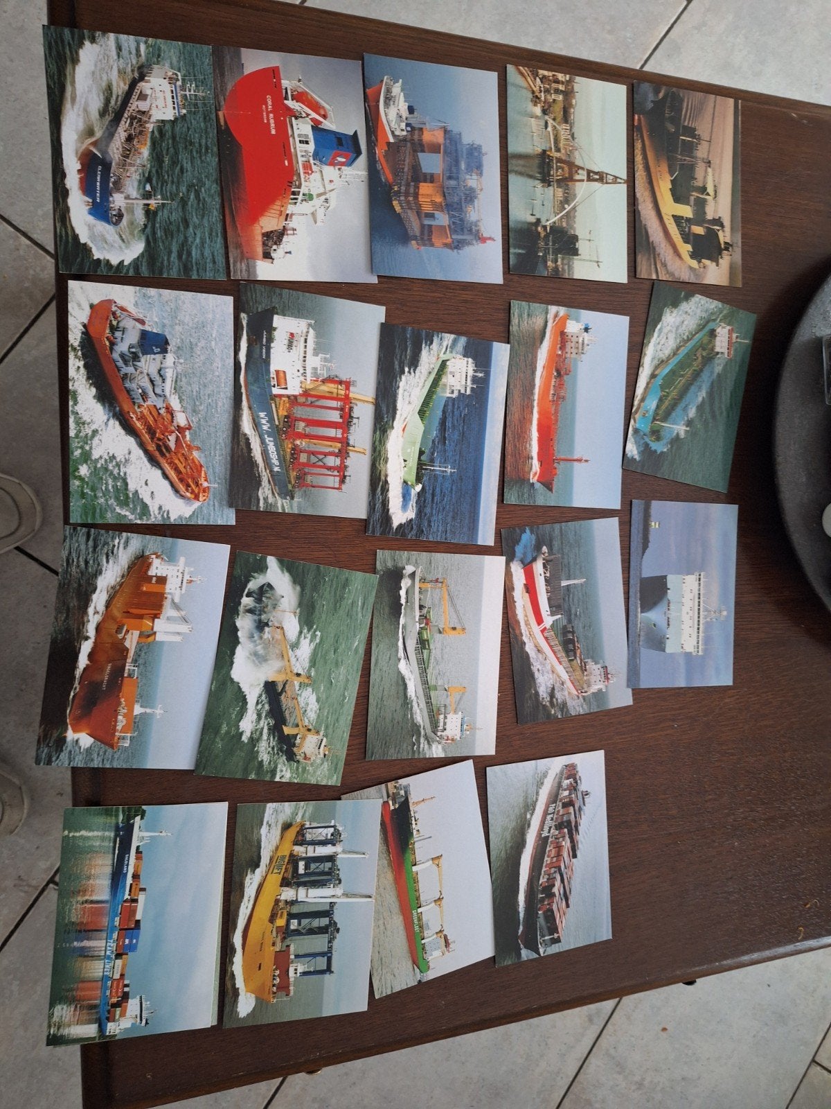 Set van 20 ansichtkaarten van schepen - Zeebenen Gezocht, Ophalen of Verzenden, Zo goed als nieuw