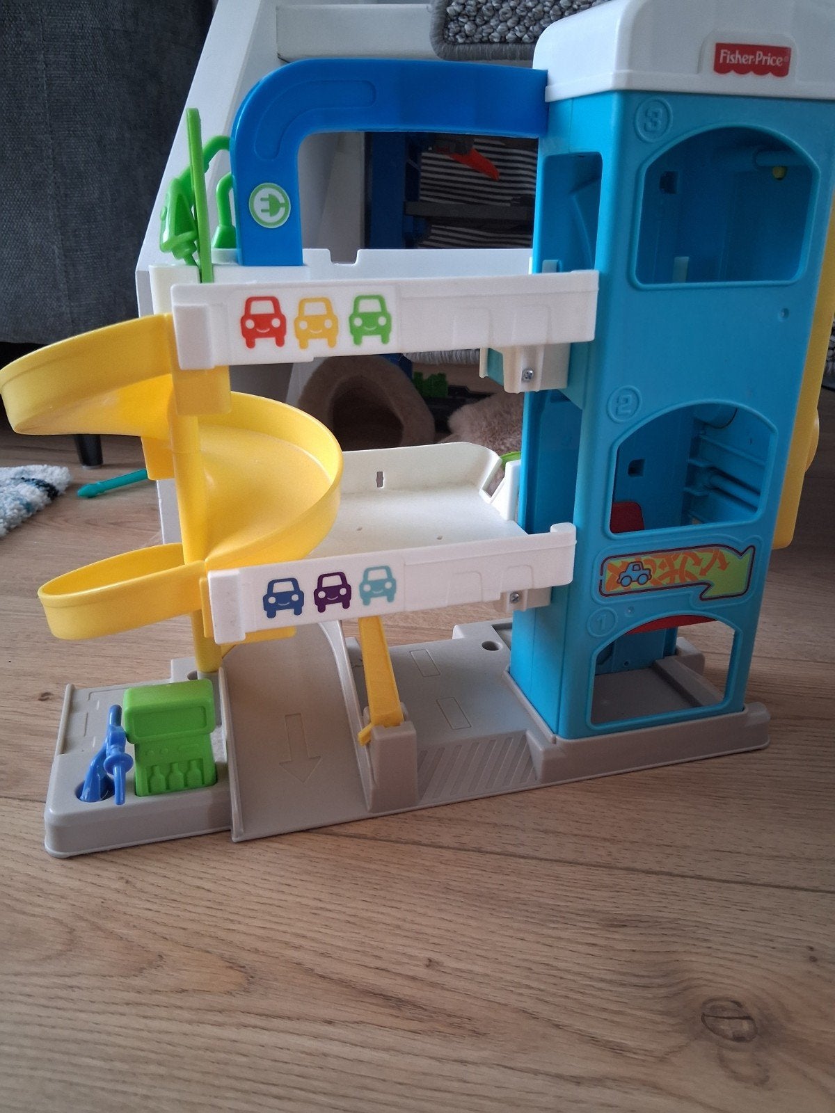 Fisher-Price Little People Garage Speelset, Kinderen en Baby's, Speelgoed | Fisher-Price, Ophalen, Gebruikt, Speelset