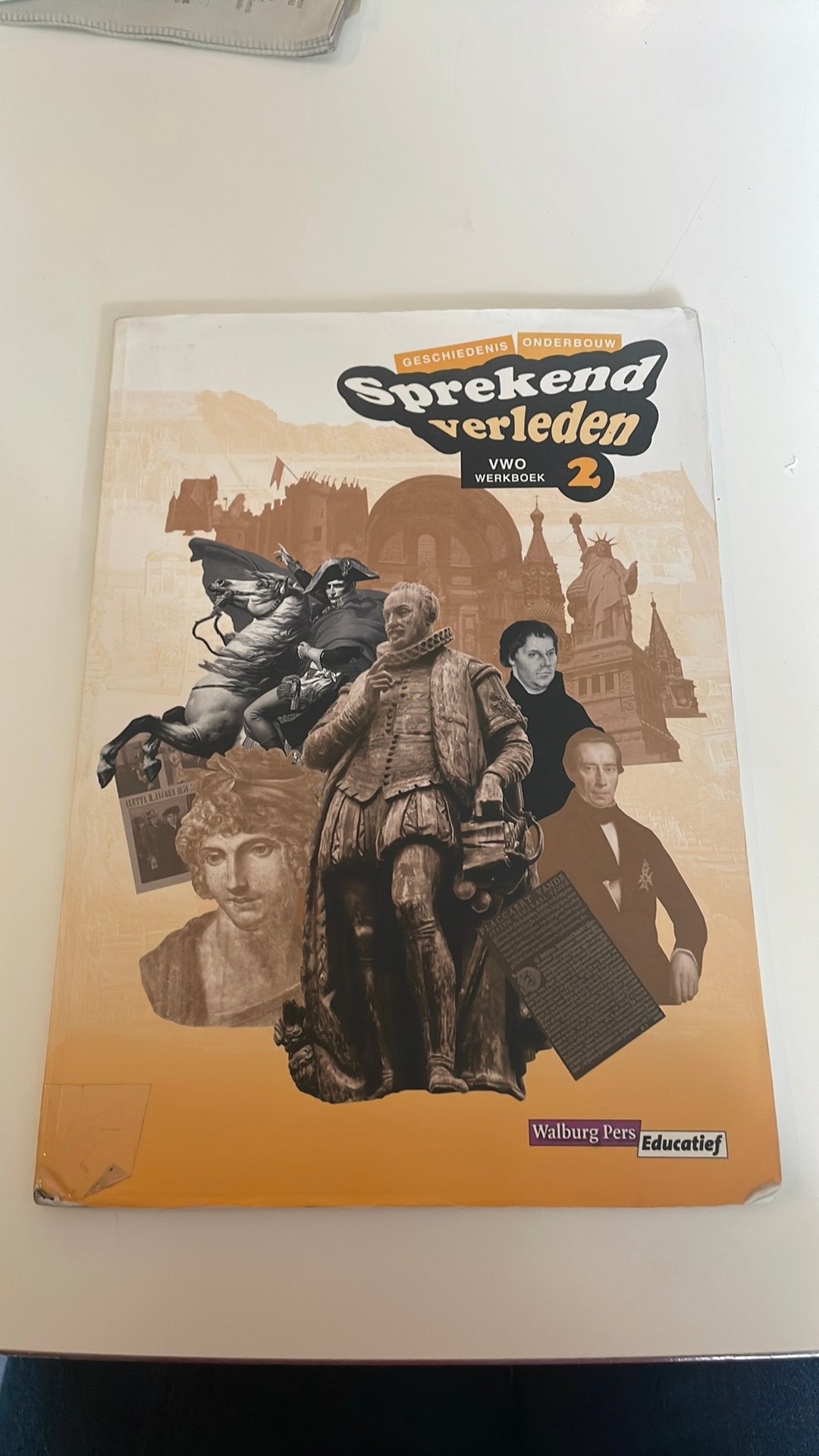 Sprekend verleden werkboek VWO 2, Boeken, Ophalen of Verzenden, Zo goed als nieuw, VWO, Geschiedenis