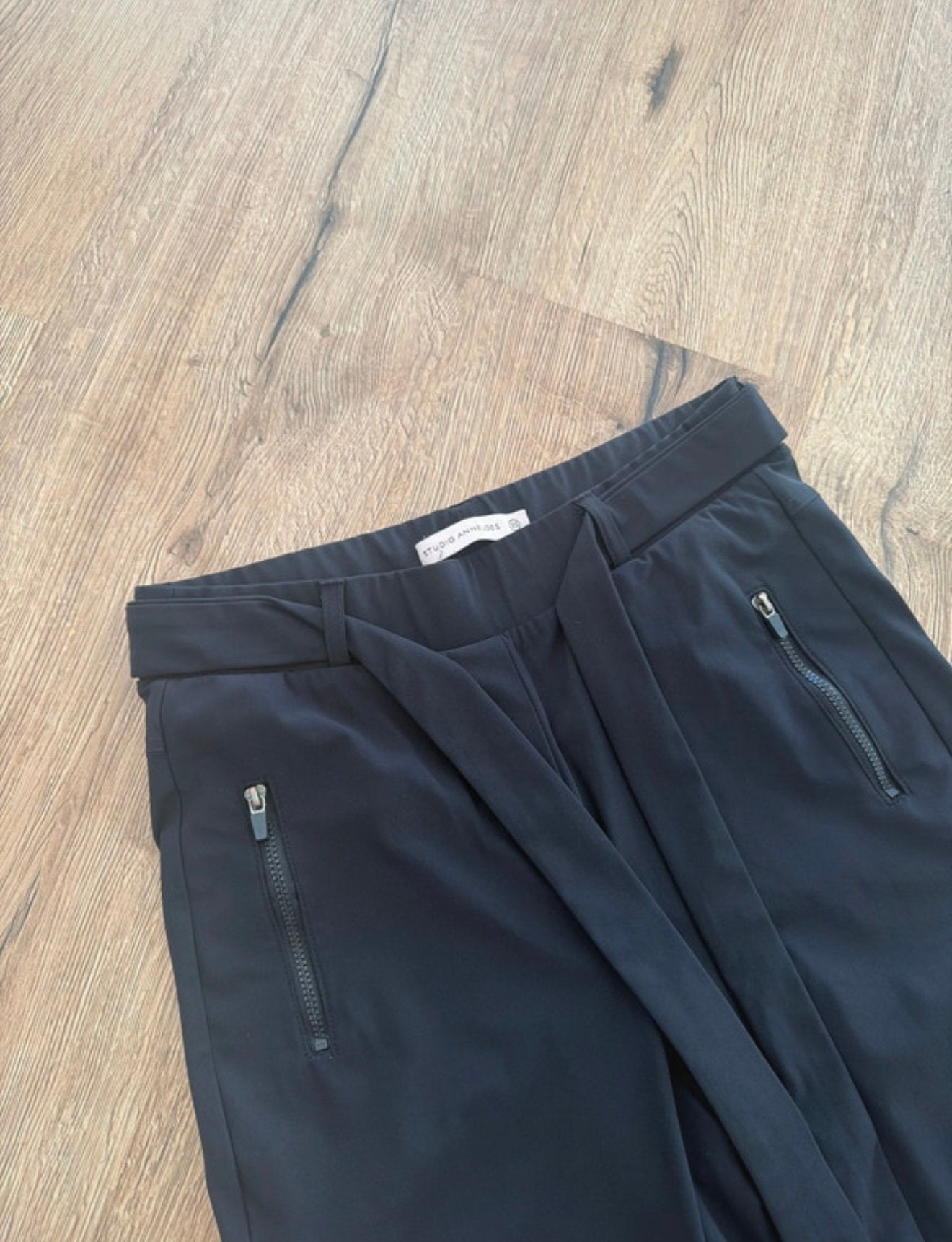 Studio anneloes travelstof broek/legging, XS, Ophalen of Verzenden, Zo goed als nieuw, Maat 46 (S) of kleiner, Zwart