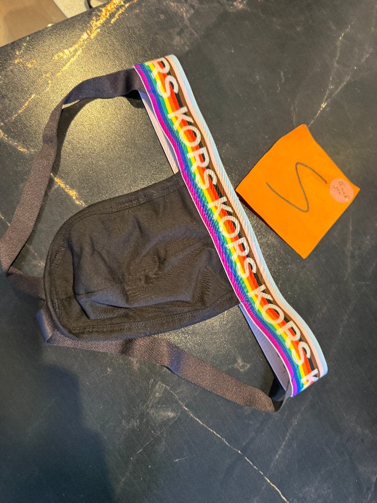 Michael kors, jockstrap, pride, maat S, Kleding | Heren, Ophalen of Verzenden, Meerkleurig, Slip
