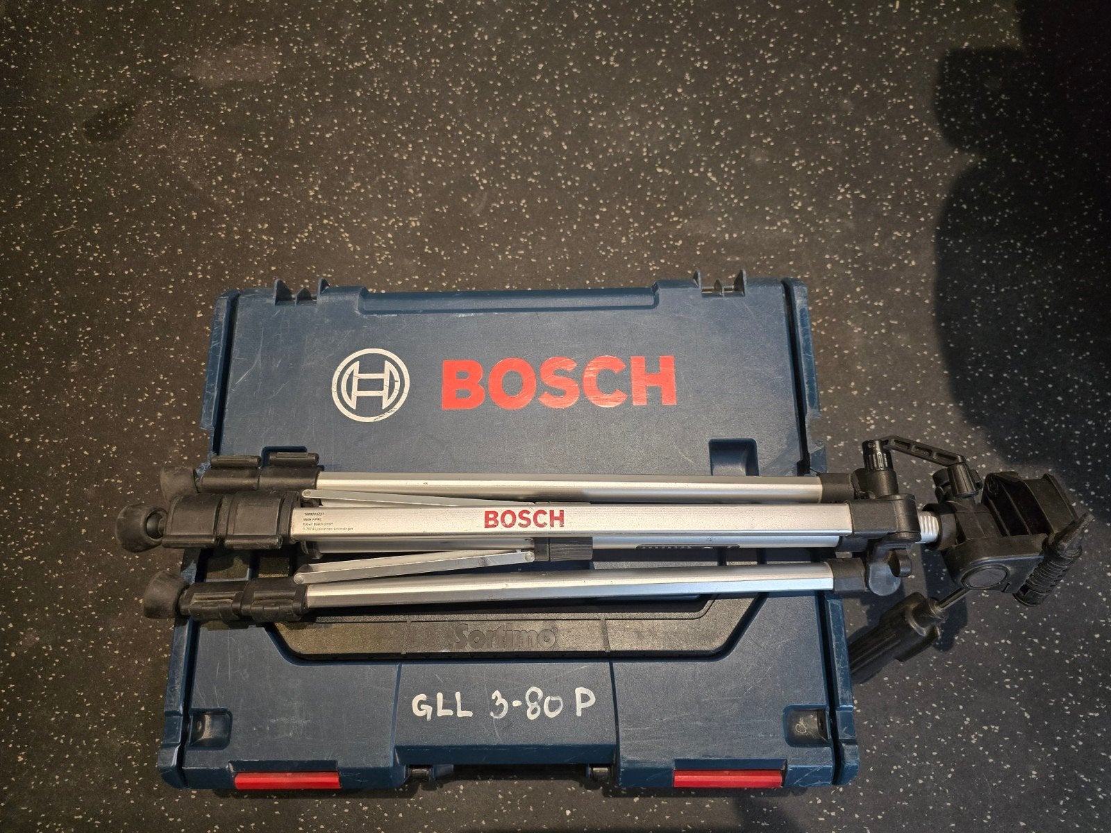 Bosch GLL 3-80 P Professional 360 Kruislijnlaser met ontvang, Ophalen of Verzenden, Zo goed als nieuw
