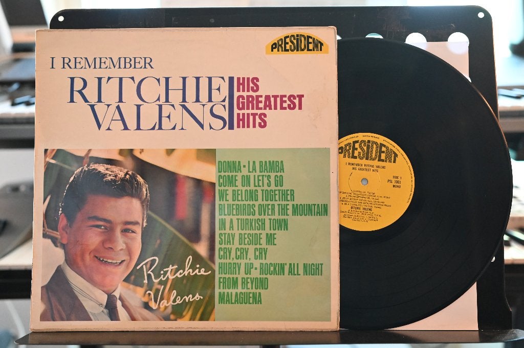 LP  1967 Ritchie Valens     I Remember Ritchie Valens, LP, Ophalen of Verzenden, Zo goed als nieuw, Beschermende buitenhoes