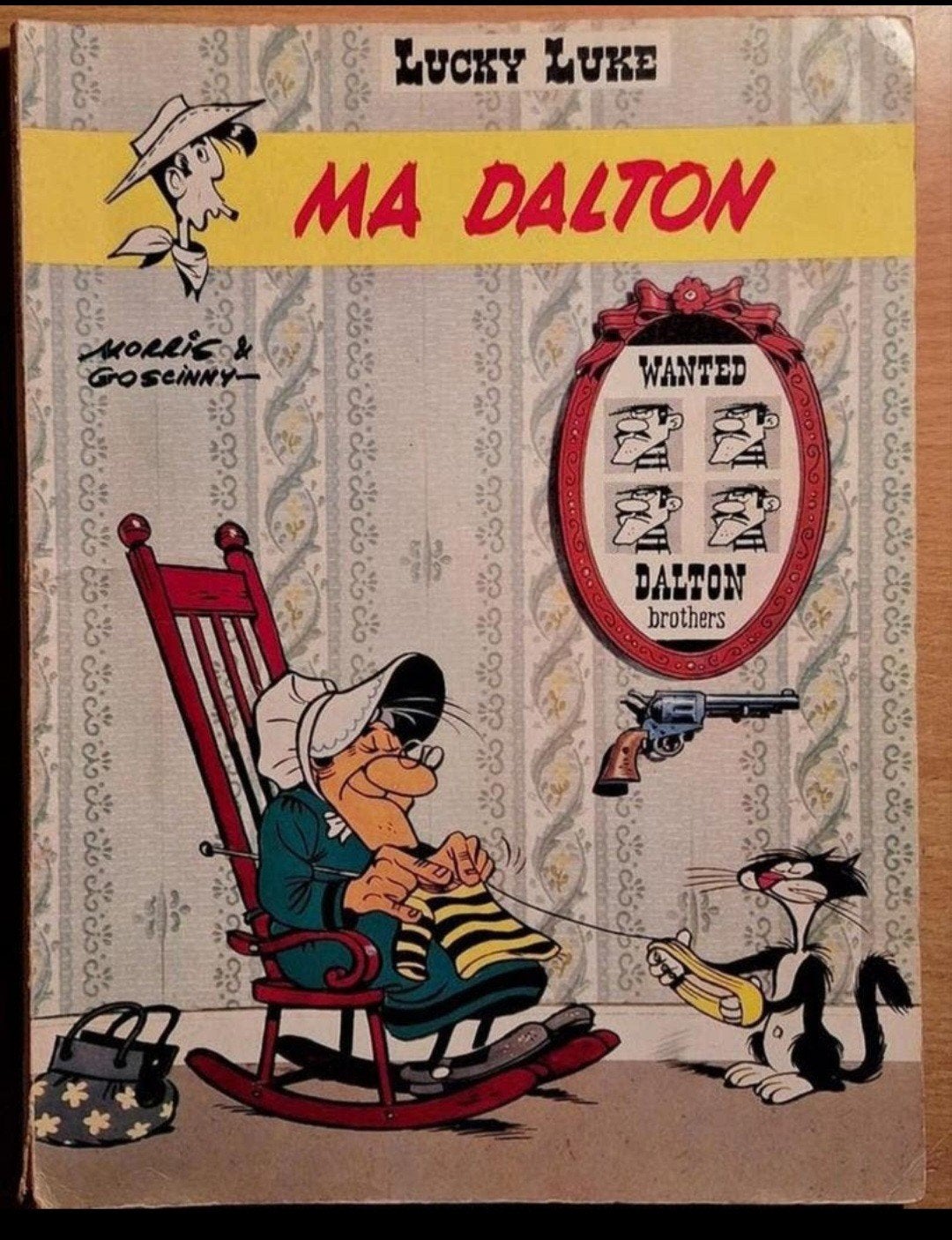 Lucky Luke - Ma Dalton (1971) - Klassieker in gelezen staat, Eén stripboek, Ophalen of Verzenden, Zo goed als nieuw