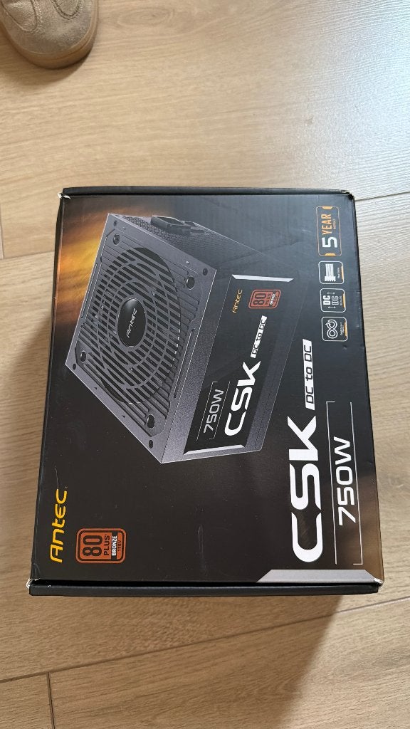 Antec CSK750DC Voeding, Ophalen of Verzenden, Zo goed als nieuw