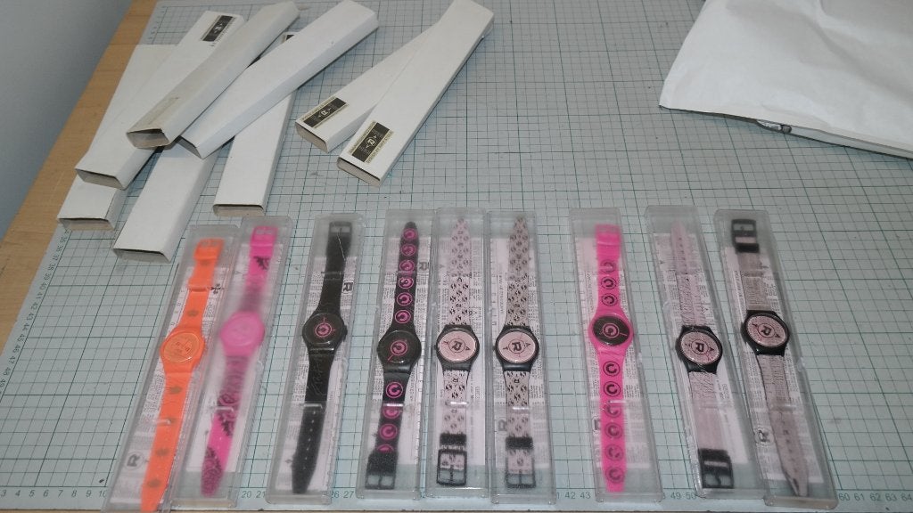 horloges hand designed Swip Stolk certificaat /lot collectie, Ophalen of Verzenden, Nieuw, Overige merken