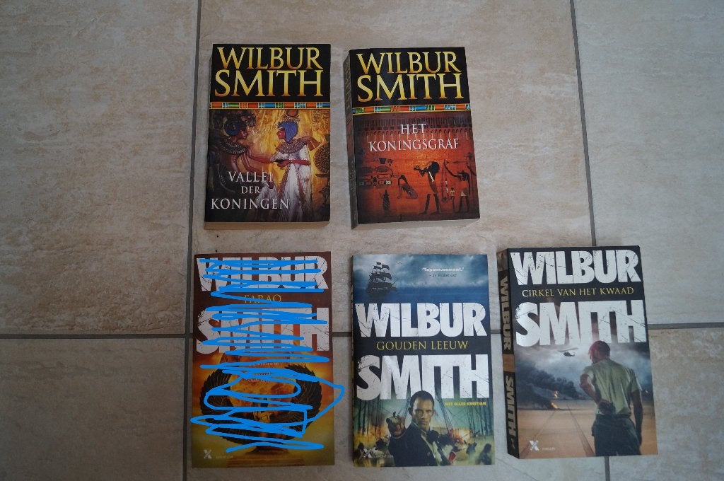 4 prachtige boeken van Wilbur Smith, Ophalen of Verzenden, Zo goed als nieuw