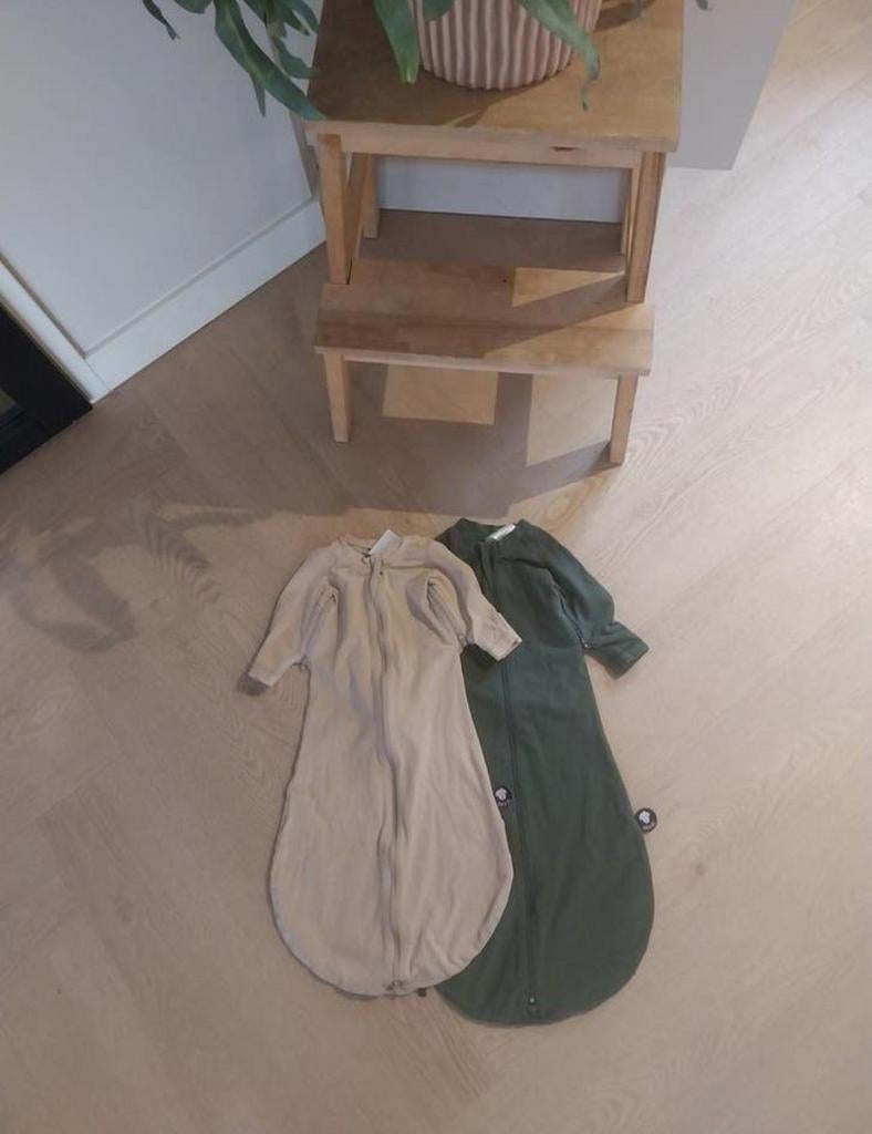 BUNDI twee slaapzakjes 0-4 Fedde & Kees, Kinderen en Baby's, Ophalen of Verzenden, Zo goed als nieuw, Minder dan 70 cm