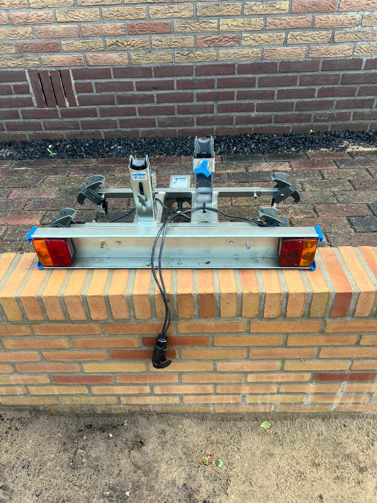 Twinny load plus fietsendrager, Ophalen, 2 fietsen, Zo goed als nieuw, Trekhaakdrager