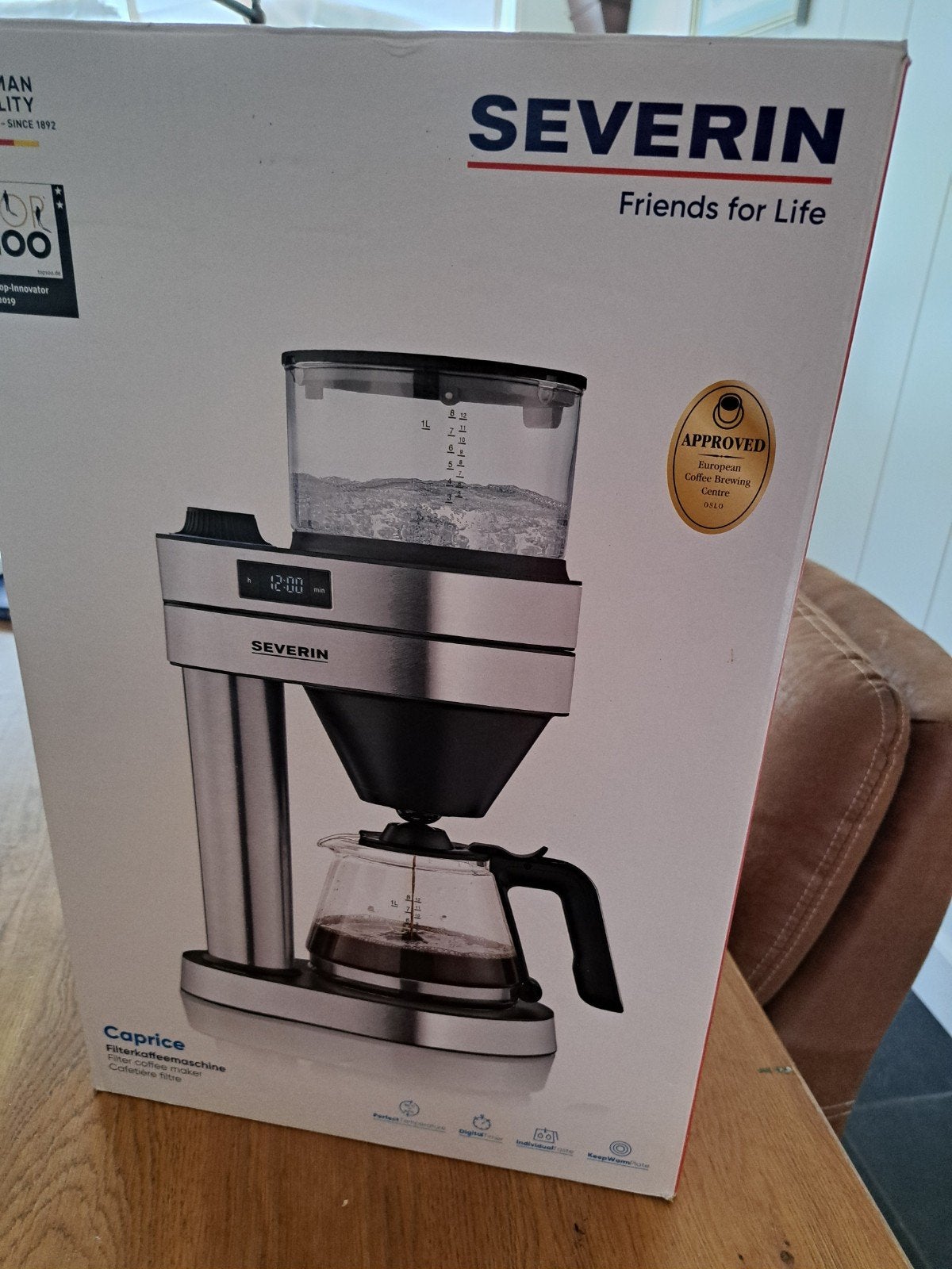 Severin koffiezetapparaat, 10 kopjes of meer, Ophalen, Nieuw, Koffiemachine