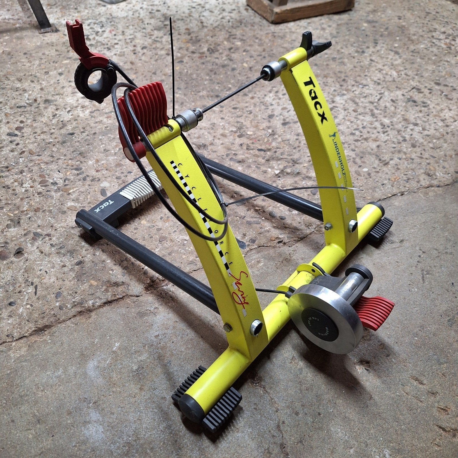 Tacx fietstrainer, Ophalen, Gebruikt