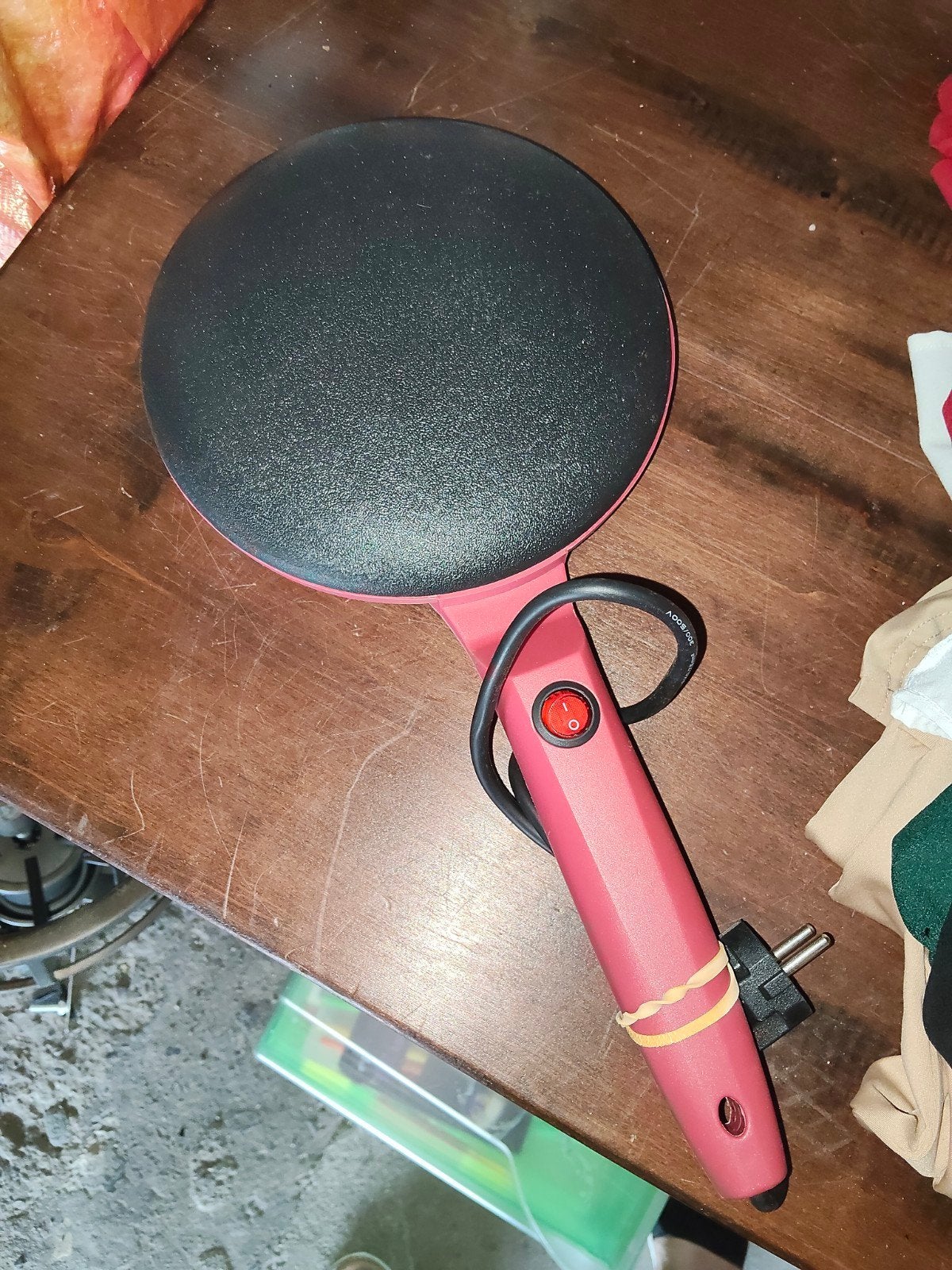 Handige Crêpe Maker - Perfect voor pannenkoeken, Ophalen of Verzenden, Gebruikt