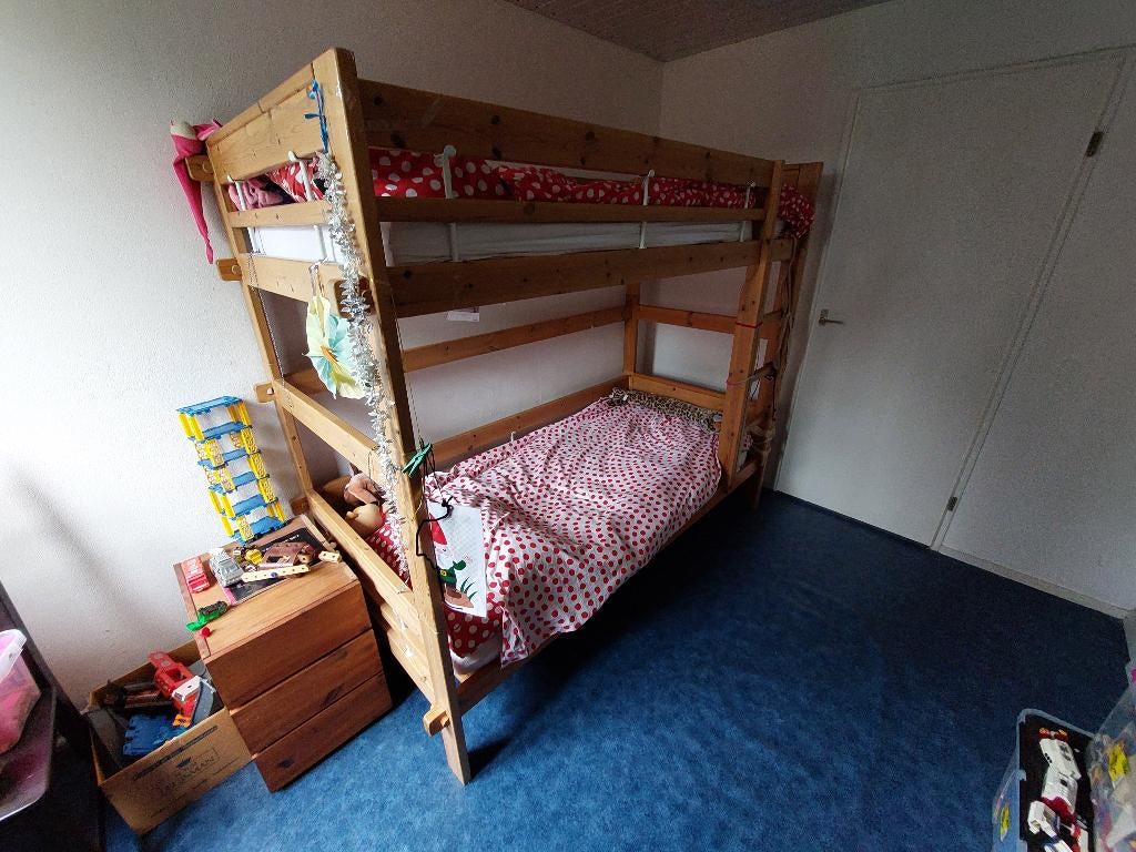 Stapelbed te koop, Ophalen, 100 cm, 210 cm, 160 tot 180 cm