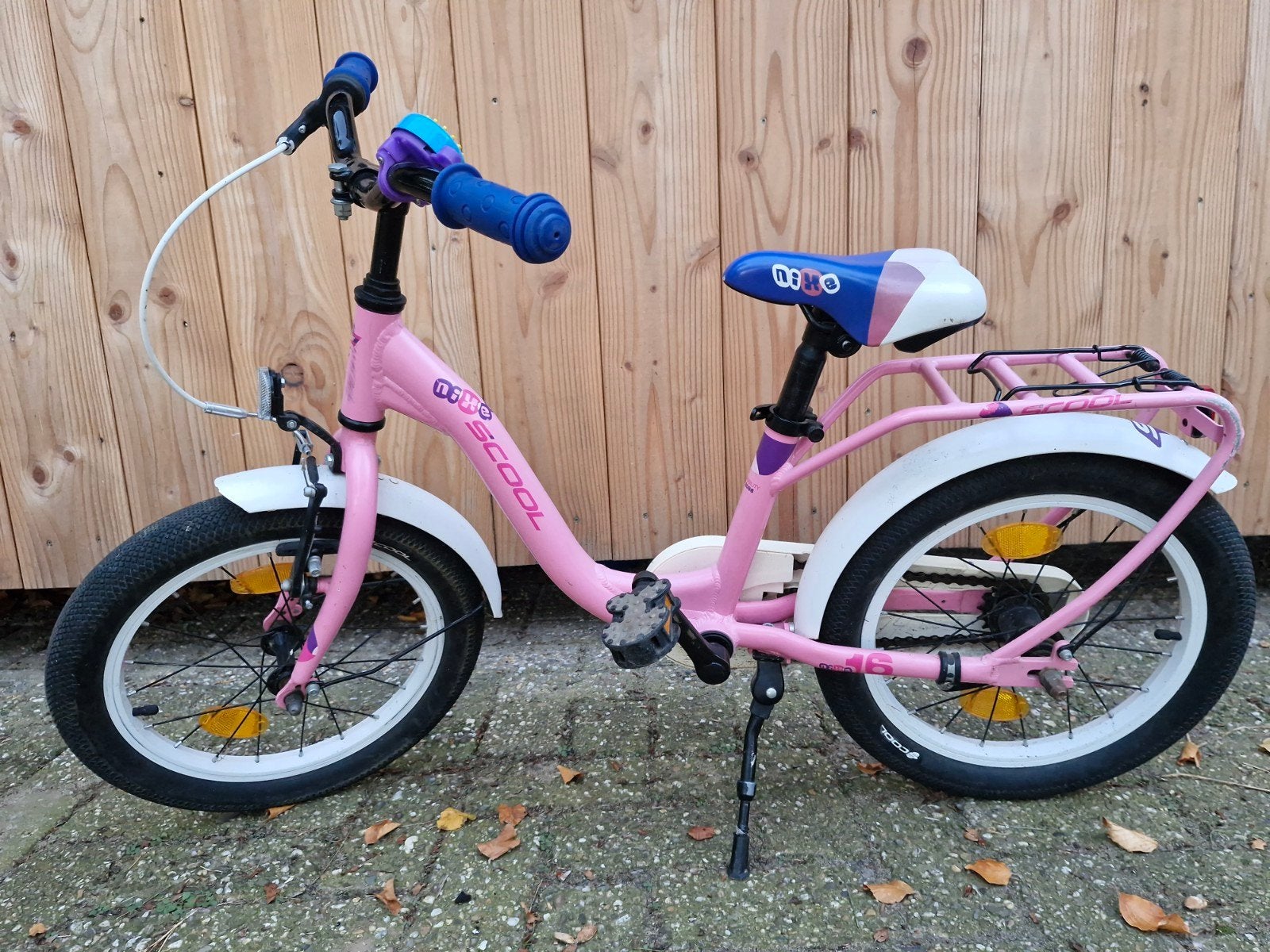 Scool Nixe 16 inch kinderfiets lichtgewicht, Ophalen, Terugtraprem, Scool, 16 tot 20 inch
