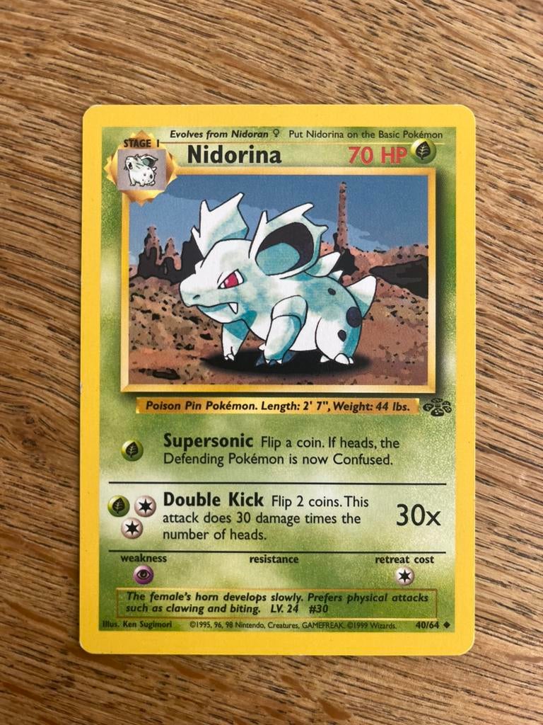 Nidorina 40/64 Jungle Set, Ophalen of Verzenden, Zo goed als nieuw