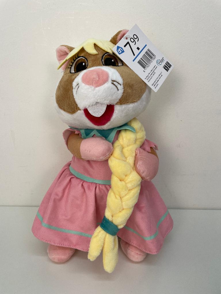 AH Hamster knuffel Rapunzel Efteling met kaartje, Overige typen, Nieuw, Ophalen of Verzenden, Met label