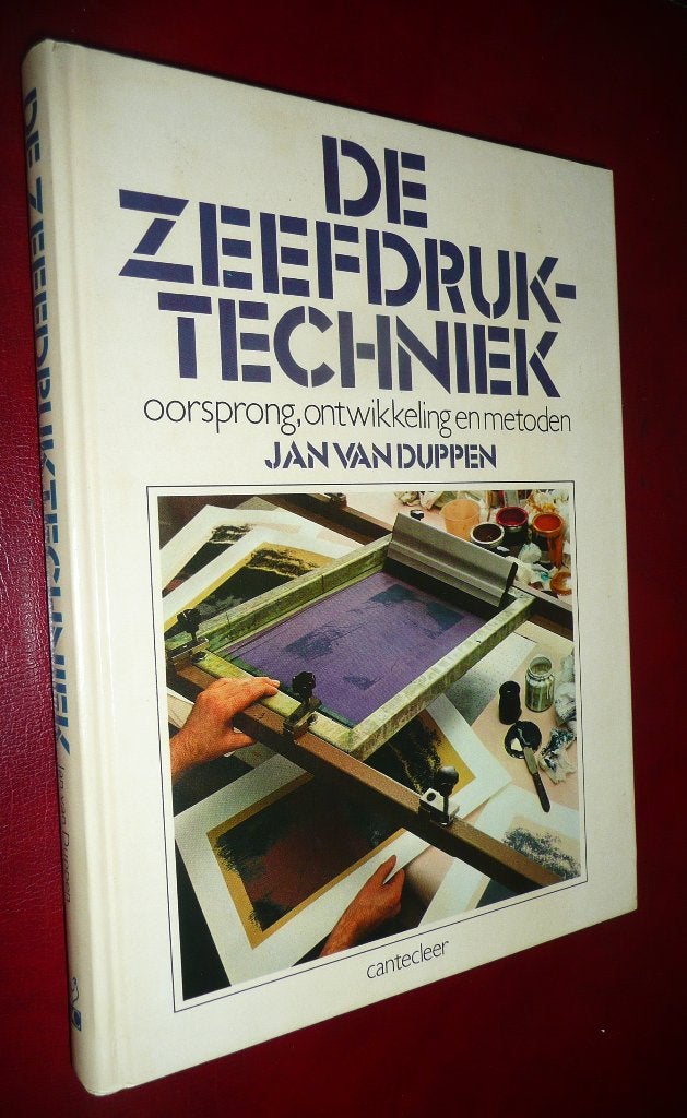 19 zeefdrukken grafisch grafische drukwerk LETTERZETTEN, Ophalen of Verzenden, Zo goed als nieuw, School, Studie en Wetenschap
